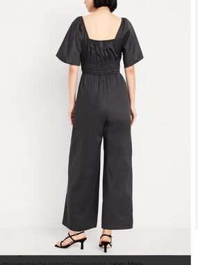 Old Navy Smocked Waisted  Wide-Leg Jumpsuit